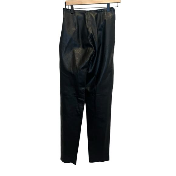 Vintage Genuine Leather Pants Size 4 - Picture 2 of 4
